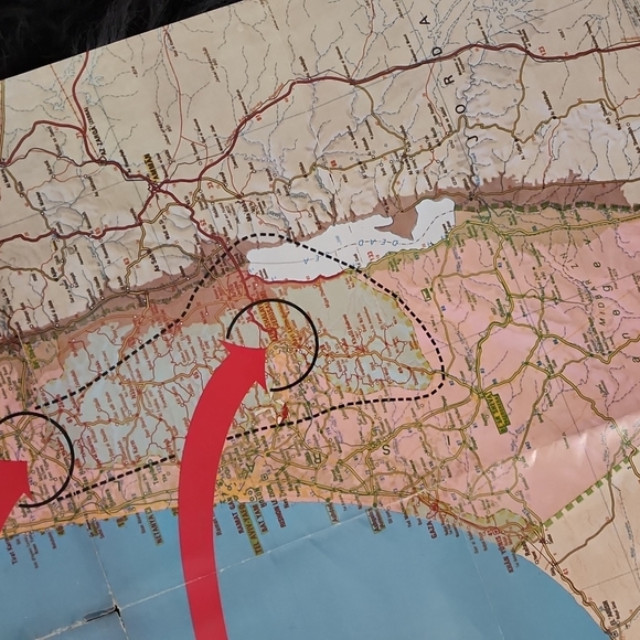 Map of Israel and Armageddon site of the battle of Armageddon map - Picture 3 of 12